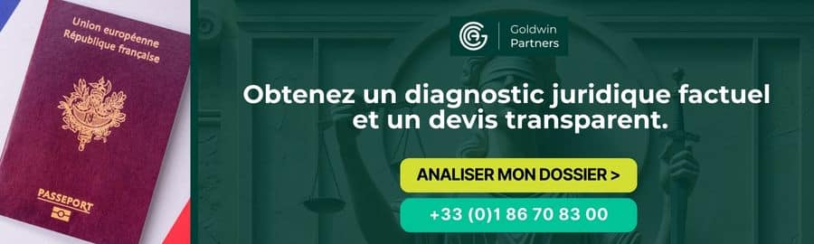 Bannière Avocat naturalisation Diagnostique juridique